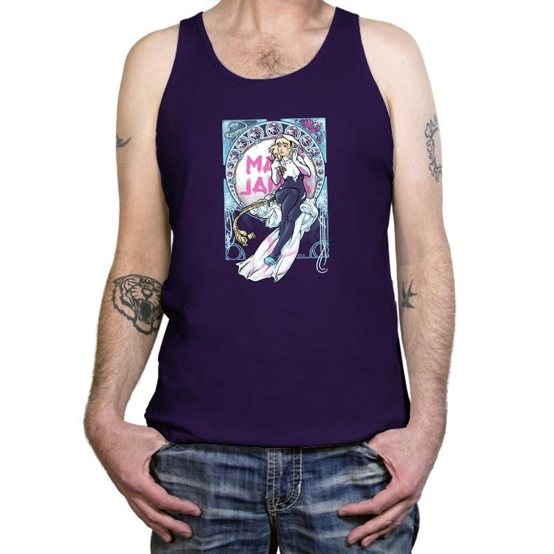 Gwendoline, La Dame des Araignées Exclusive - Tanktop Tanktop RIPT Apparel X-Small / Team Purple