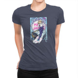 Gwendoline, La Dame des Araignées Exclusive - Womens Premium T-Shirts RIPT Apparel Small / Indigo