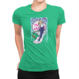 Gwendoline, La Dame des Araignées Exclusive - Womens Premium T-Shirts RIPT Apparel Small / Kelly Green