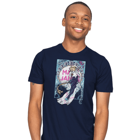 Gwendoline,  La Dame des Araignées - Mens T-Shirts RIPT Apparel
