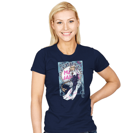 Gwendoline,  La Dame des Araignées - Womens T-Shirts RIPT Apparel