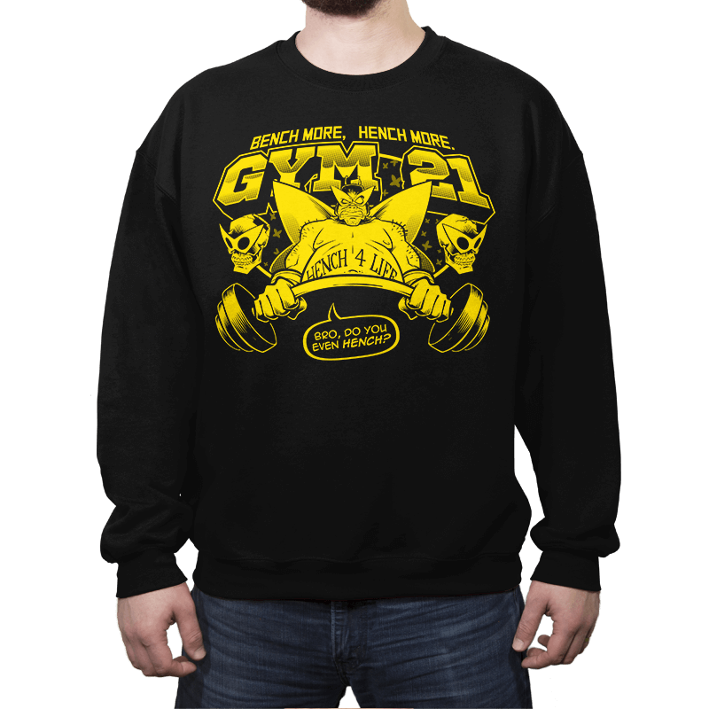 Gym 21 - Crew Neck Sweatshirt Crew Neck Sweatshirt RIPT Apparel