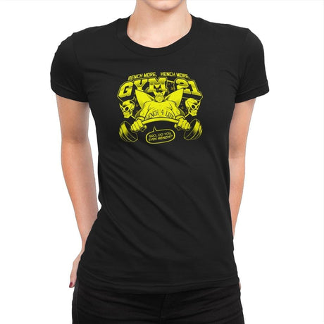 Gym 21 Exclusive - Womens Premium T-Shirts RIPT Apparel Small / Black