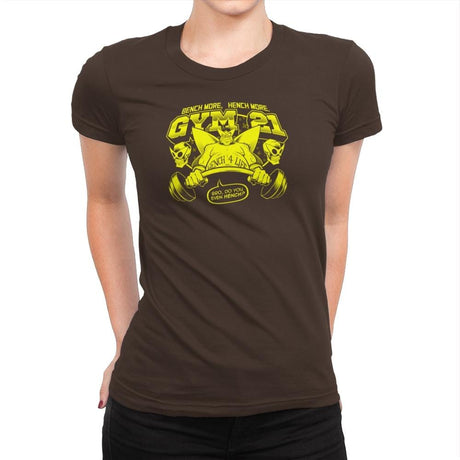 Gym 21 Exclusive - Womens Premium T-Shirts RIPT Apparel Small / Dark Chocolate