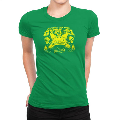 Gym 21 Exclusive - Womens Premium T-Shirts RIPT Apparel Small / Kelly Green