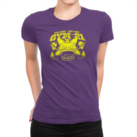 Gym 21 Exclusive - Womens Premium T-Shirts RIPT Apparel Small / Purple Rush