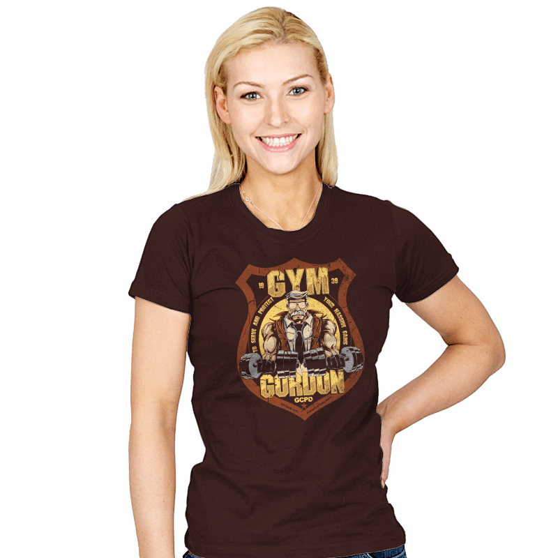 Gym Gordon - Womens T-Shirts RIPT Apparel
