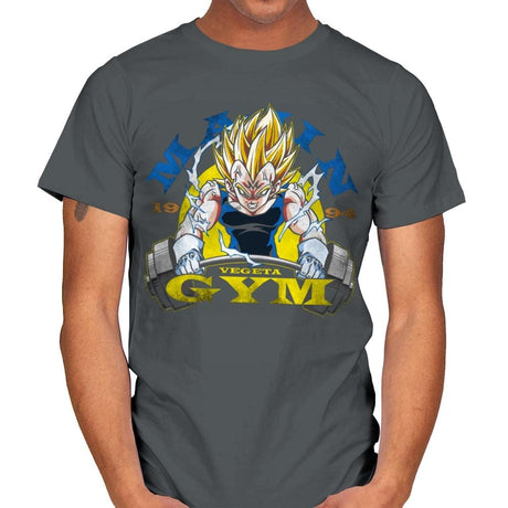 Gym Of Majin - Mens T-Shirts RIPT Apparel Small / Charcoal