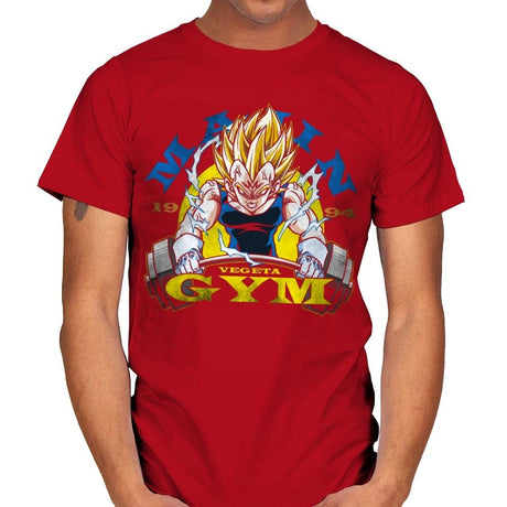Gym Of Majin - Mens T-Shirts RIPT Apparel Small / Red