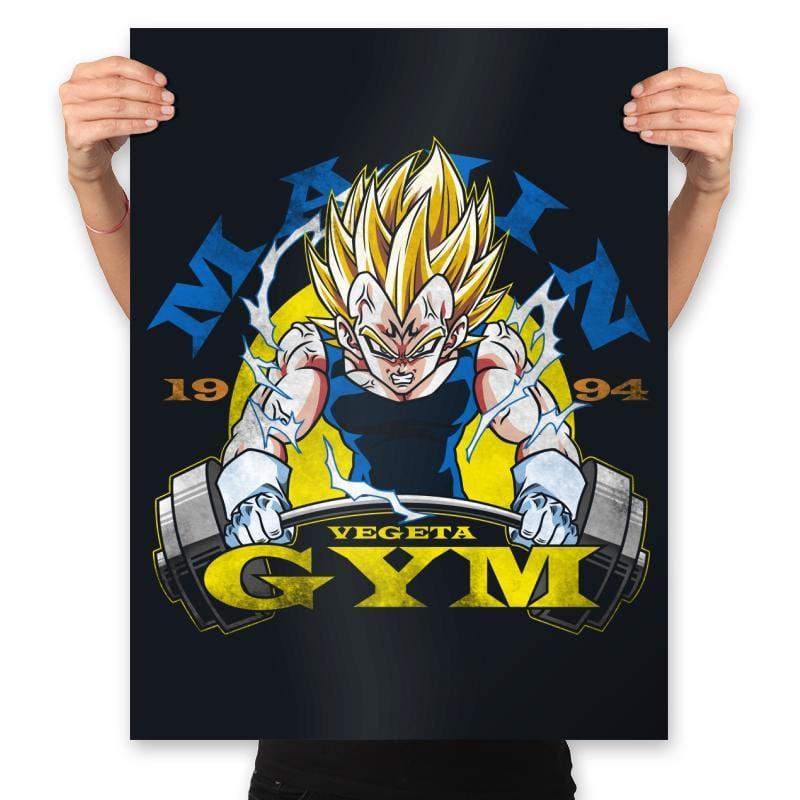 Gym Of Majin - Prints Posters RIPT Apparel 18x24 / Black