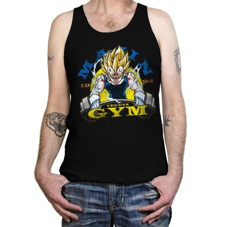 Gym Of Majin - Tanktop Tanktop RIPT Apparel X-Small / Black