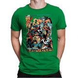 H.B. Super Heroes - Best Seller - Mens Premium T-Shirts RIPT Apparel Small / Kelly Green