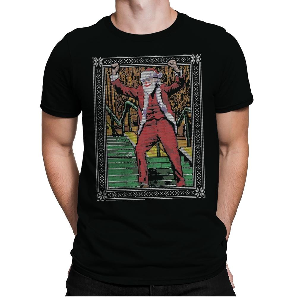 Ha Ha Ha Merry Xmas - Mens Premium T-Shirts RIPT Apparel Small / 151515