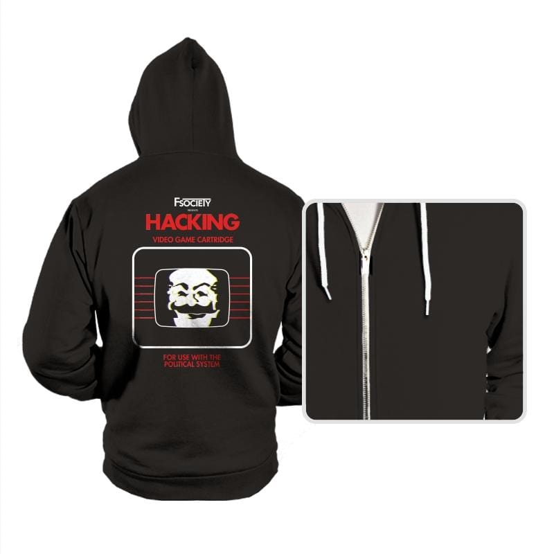 Hacking - Hoodies Hoodies RIPT Apparel Small / Black