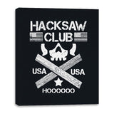 Hacksaw Club - Canvas Wraps Canvas Wraps RIPT Apparel 16x20 / Black
