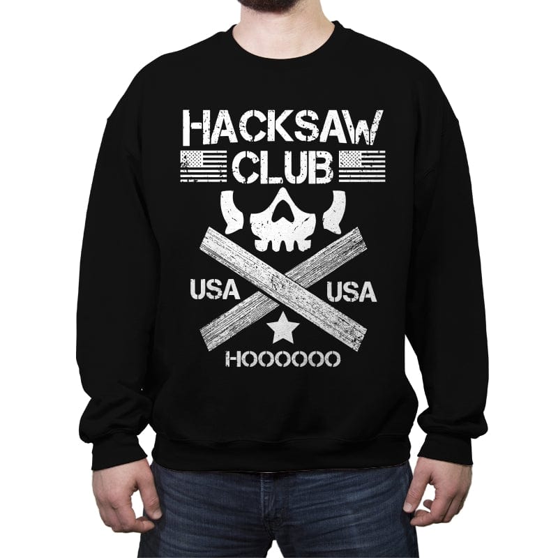 Hacksaw Club - Crew Neck Sweatshirt Crew Neck Sweatshirt RIPT Apparel Small / Black