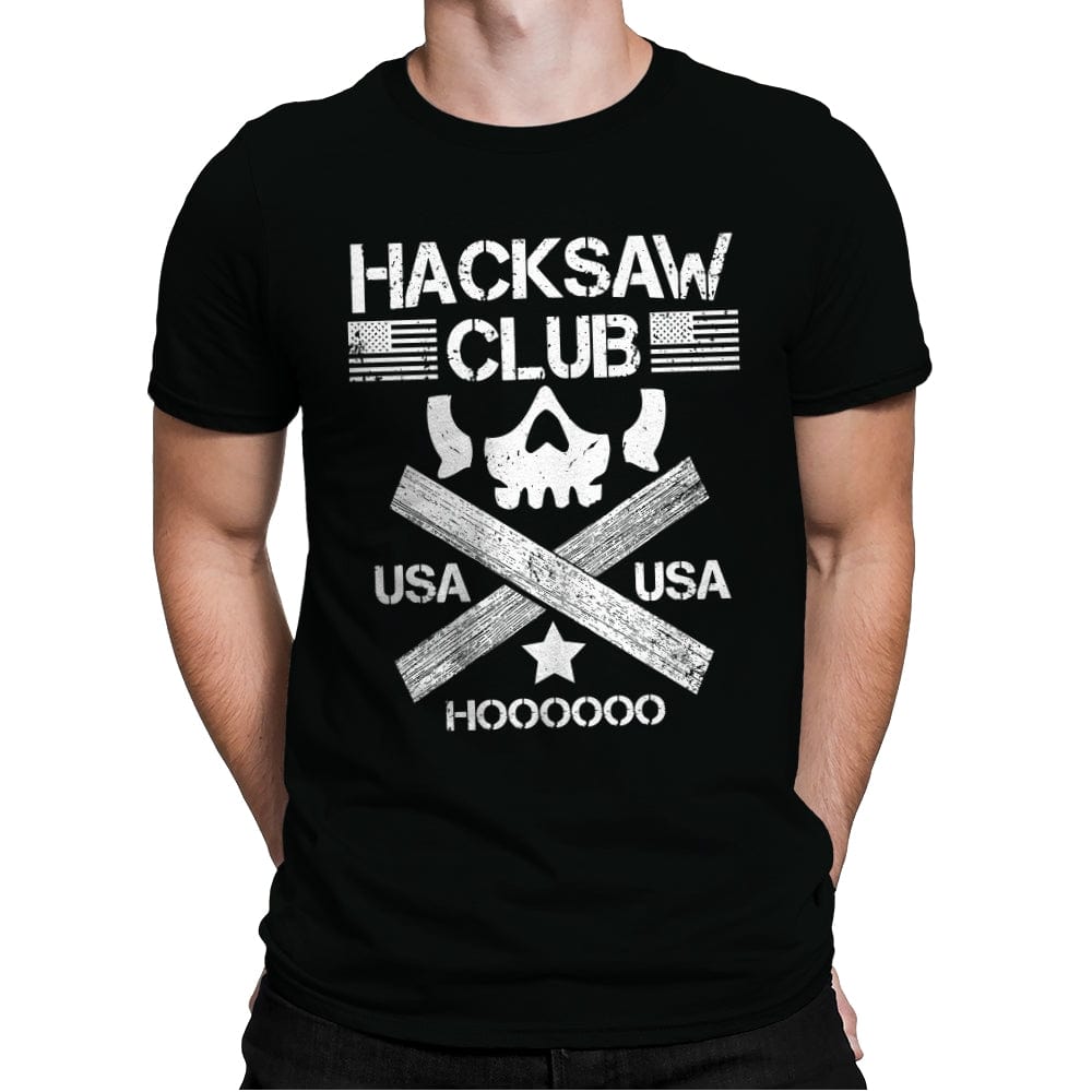 Hacksaw Club - Mens Premium T-Shirts RIPT Apparel Small / Black