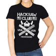 Hacksaw Club - Womens T-Shirts RIPT Apparel Small / Black