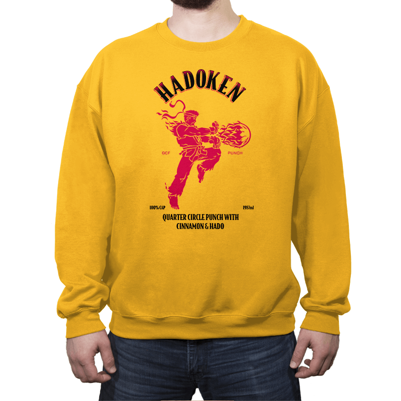 Hadoken Whiskey - Crew Neck Crew Neck RIPT Apparel