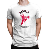 Hadoken Whiskey Exclusive - Mens Premium T-Shirts RIPT Apparel Small / White