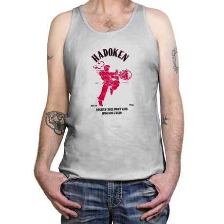 Hadoken Whiskey Exclusive - Tanktop Tanktop RIPT Apparel X-Small / Silver