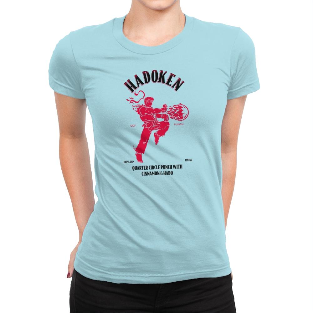 Hadoken Whiskey Exclusive - Womens Premium T-Shirts RIPT Apparel Small / Cancun