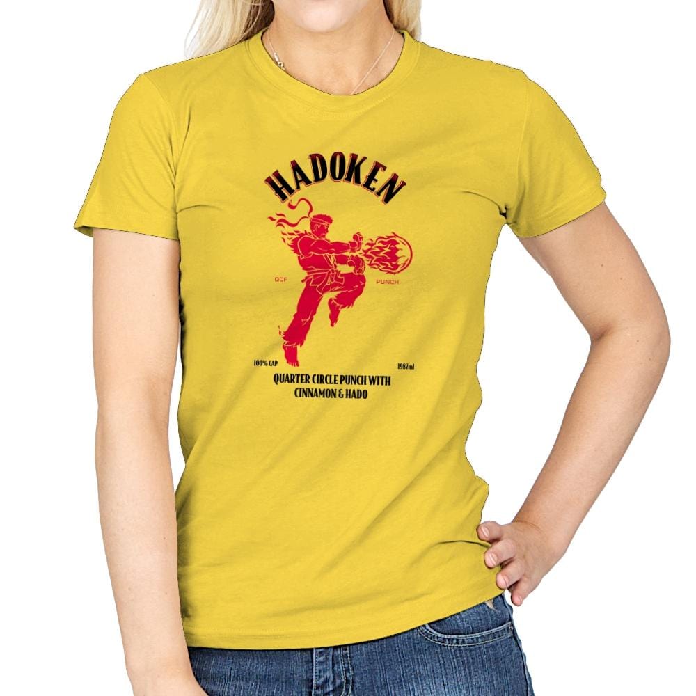 Hadoken Whiskey Exclusive - Womens T-Shirts RIPT Apparel 3x-large / Daisy