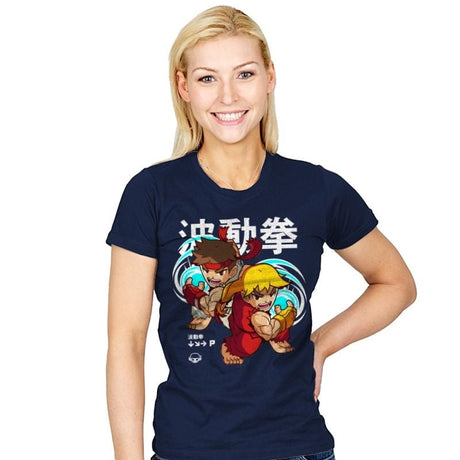 Hadoukawaii - Womens T-Shirts RIPT Apparel Small / Navy