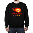 Hadouken - Crew Neck Sweatshirt Crew Neck Sweatshirt RIPT Apparel Small / Black