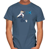 Hadouken Spinner Exclusive - Mens T-Shirts RIPT Apparel Small / Indigo Blue