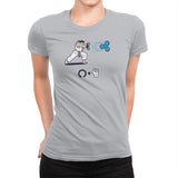Hadouken Spinner Exclusive - Womens Premium T-Shirts RIPT Apparel Small / Silver