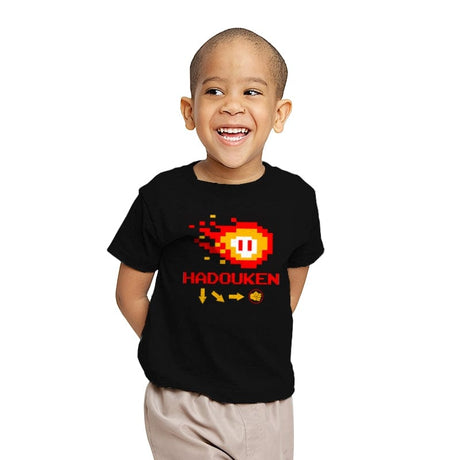 Hadouken - Youth T-Shirts RIPT Apparel X-small / Black