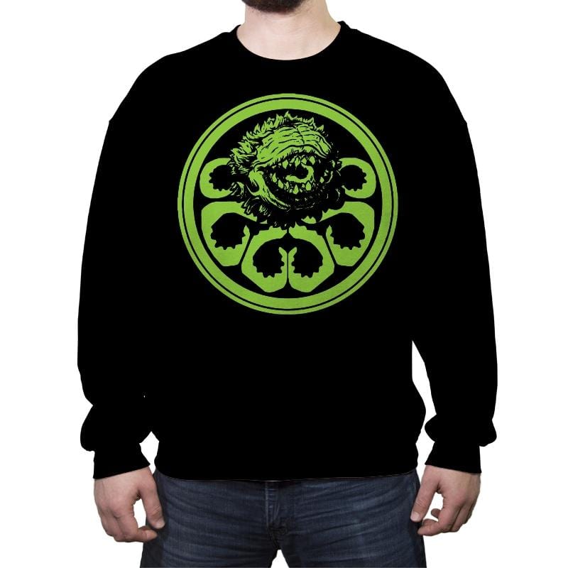 Hail Audrey II - Crew Neck Sweatshirt Crew Neck Sweatshirt RIPT Apparel