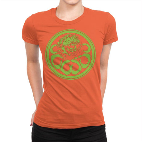 Hail Audrey II - Womens Premium T-Shirts RIPT Apparel Small / Classic Orange