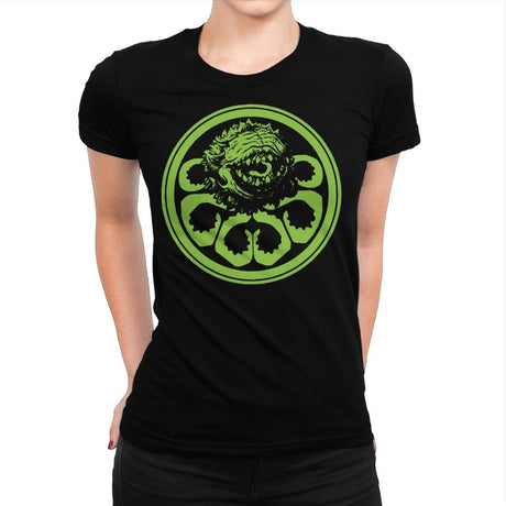 Hail Audrey II - Womens Premium T-Shirts RIPT Apparel Small / Indigo