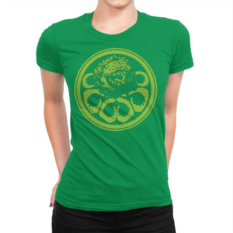 Hail Audrey II - Womens Premium T-Shirts RIPT Apparel Small / Kelly Green