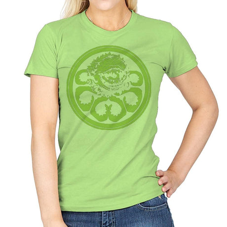 Hail Audrey II - Womens T-Shirts RIPT Apparel Small / Mint Green