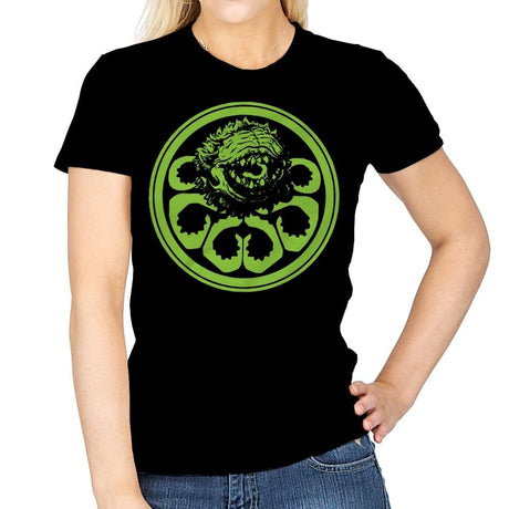 Hail Audrey II - Womens T-Shirts RIPT Apparel Small / Navy