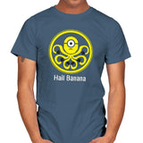 HAIL BANANA - Despicable Tees - Mens T-Shirts RIPT Apparel Small / Indigo Blue