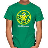 HAIL BANANA - Despicable Tees - Mens T-Shirts RIPT Apparel Small / Kelly Green