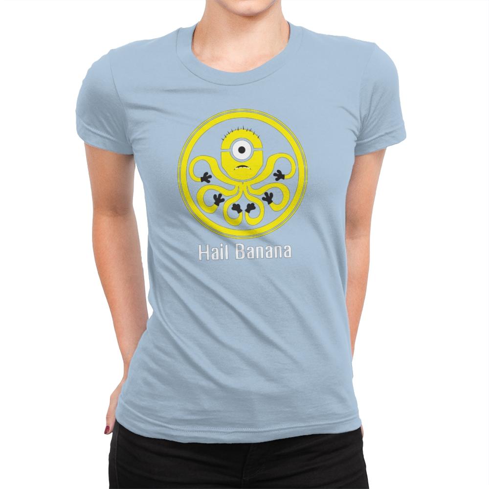 HAIL BANANA - Despicable Tees - Womens Premium T-Shirts RIPT Apparel Small / Cancun