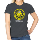 HAIL BANANA - Despicable Tees - Womens T-Shirts RIPT Apparel Small / Charcoal