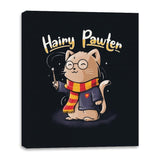 Hairy Pawter - Canvas Wraps Canvas Wraps RIPT Apparel 16x20 / Black
