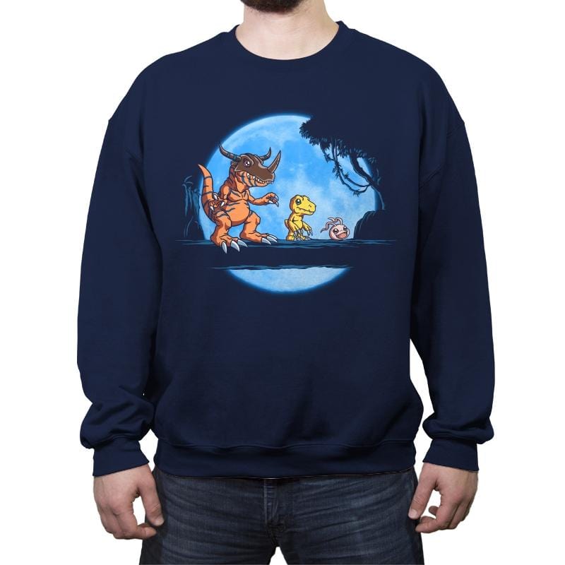 Hakuna Agumata - Crew Neck Sweatshirt Crew Neck Sweatshirt RIPT Apparel Small / Navy