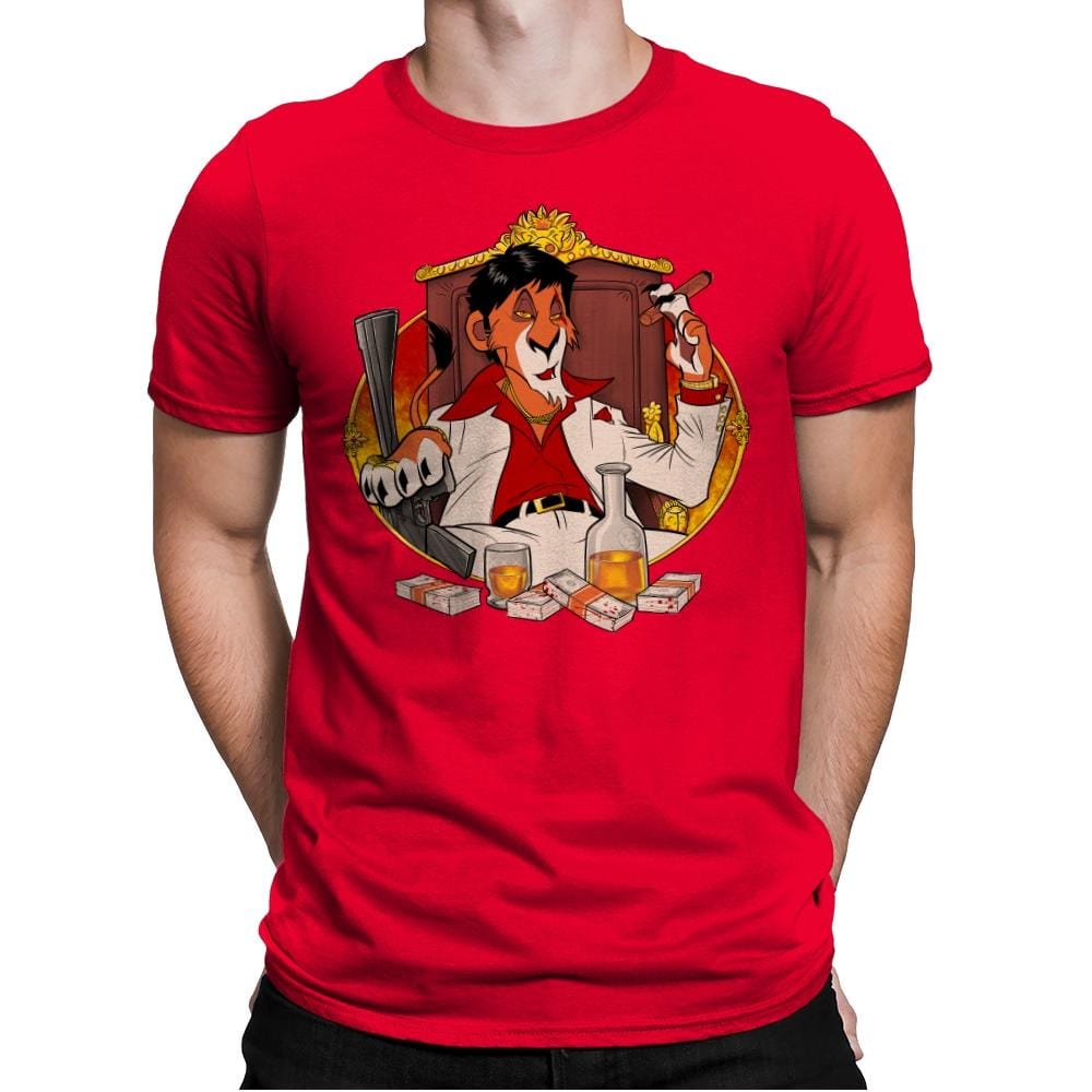 Hakuna Montana - Best Seller - Mens Premium T-Shirts RIPT Apparel Small / Red