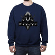 Hall of Masks - Crew Neck Sweatshirt Crew Neck Sweatshirt RIPT Apparel Small / Navy