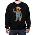 Halloween Boy - Crew Neck Sweatshirt Crew Neck Sweatshirt RIPT Apparel Small / Black