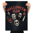 Halloween Club - Prints Posters RIPT Apparel 18x24 / Black