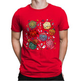 Halloween Dice - Mens Premium T-Shirts RIPT Apparel Small / Red