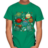 Halloween Dice - Mens T-Shirts RIPT Apparel Small / Kelly